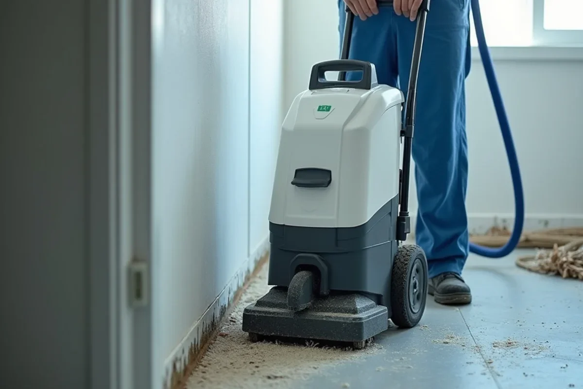Water damage restoration in Orlando: hepa mold scrubber procedure