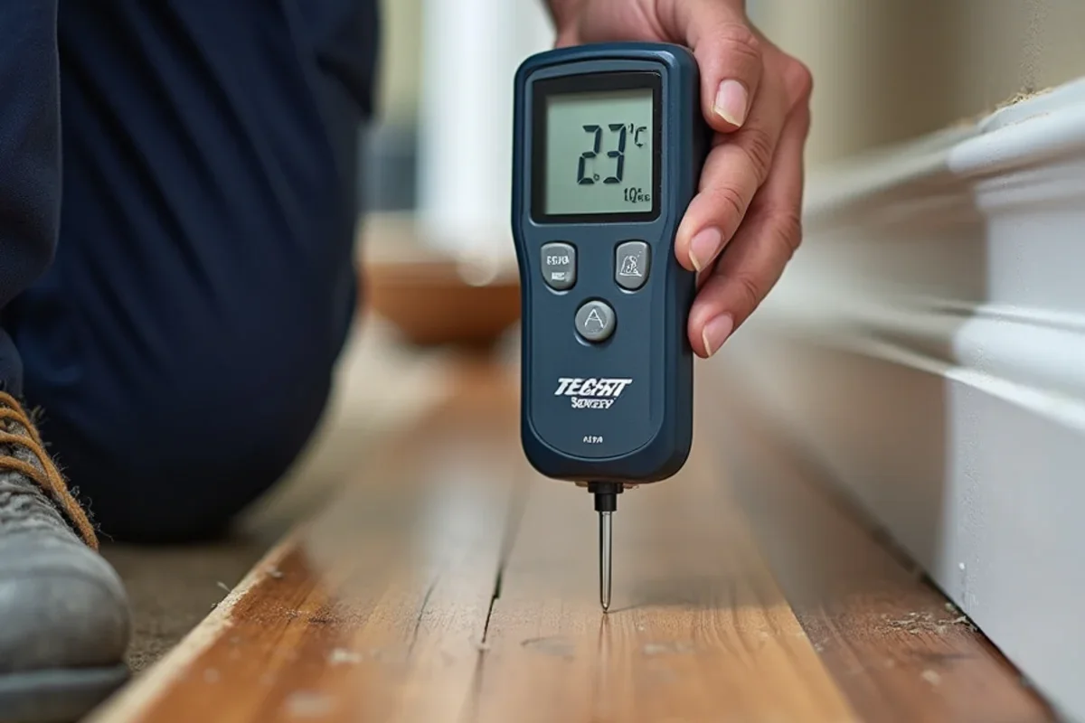 Water damage restoration in Orlando: moisture meter testing procedure