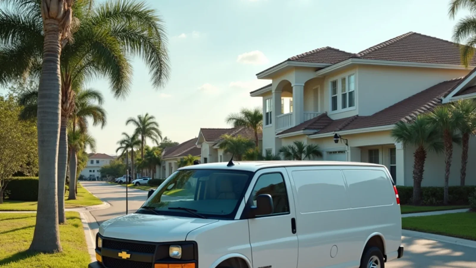 Emergency water damage restoration and structural drying technician working in a Orange County FL home